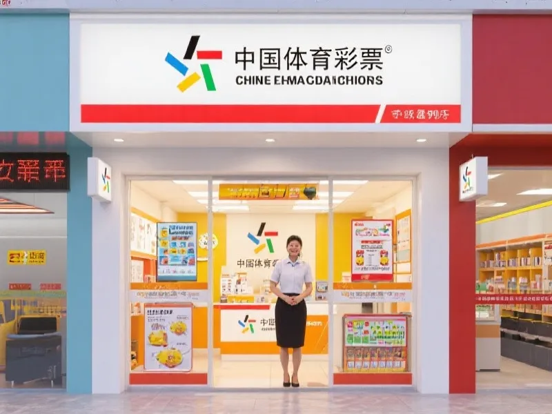 正规体彩实体店展示